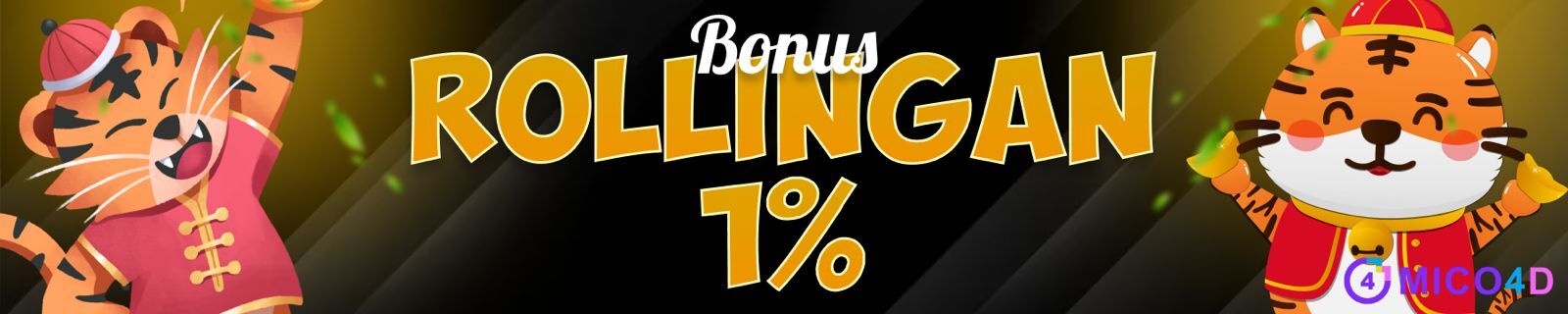 MICO4D SITUS ROLET88 DENGAN BONUS ROLLINGAN TERBESAR HINGGA 1%